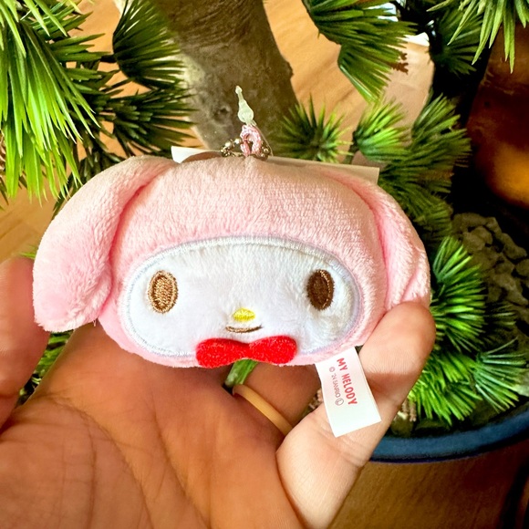 My Melody Small Plush Keychain - Picture 3 of 4